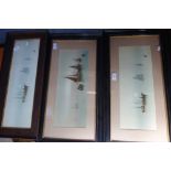 THREE EDWARDIAN MARINE PRINTS AFTER GARMAN MORRIS