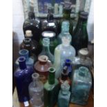 A COLLECTION OF VINTAGE BOTTLES