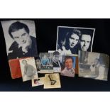 TWO AUTOGRAPH BOOKS AND A COLLECTION OF SIGNED PHOTOGRAPHS to include 'Sharron Ross' and 'Ian