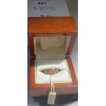 CLOGAU JUBILEE CELEBRATION GOLD DRESS RING, the shank stamped "375", limited edition 0082/2012, in a