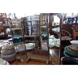 A 1930'S TRIPLE DRESSING TABLE MIRROR