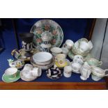 A WEDGWOOD 'DESIGN 63' LIDDED JAR and other decorative ceramics