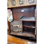 A JAPANESE LACQUERED TABLE CABINET, 43cm wide