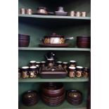 A COLLECTION OF DENBY ARABESQUE DINNERWARE