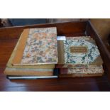 A COLLECTION OF LEATHERBOUND BOOKS AND CATALOGUES