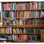 A LARGE COLLECTION OF BOOKS, including numerous in decorative cloth bindings