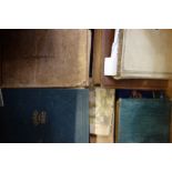 A COLLECTION OF VINTAGE DIARIES, albums and photograph albums