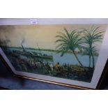 TERENCE CUNEO: "The Last Despatch", signed print
