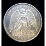 A WELLINGTON WATERLOO MEDALLION by TWYON