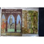 RENA GARDINER: "History at Salisbury Cathedral", pub Workshop Press, Wareham, 1964, with a single