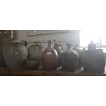 A COLLECTION OF CONTINENTAL STONEWARE VESSELS
