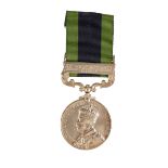 AN INDIAN GENERAL SERVICE MEDAL NWF 1930 -31 TO 2815493 PTE W C DUNBAR SEAFORTHS Correctly impressed