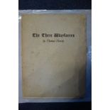 THOMAS HARDY: "The Three Wayfarers" no 248/250 copies printed for Mrs Thomas Hardy in 1935 by