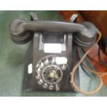 A VINTAGE BAKELITE TELEPHONE