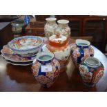 A COLLECTION OF JAPANESE IMARI AND OTHER CERAMICS