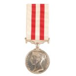 AN INDIAN MUTINY MEDAL TO JOHN WILFORD 2ND BOMBAY EUROPEAN LIGHT INFANTRY. No bar Indian Mutiny
