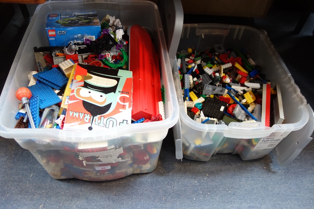 TWO BOXES OF LEGO (loose)