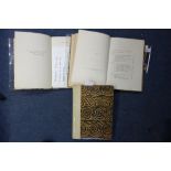 THOMAS HARDY (SIGNED): "The Dynasts", 3 vol set of 525 sets signed by Hardy with frontispiece