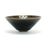 Chinese Hare's Fur pottery bowl, 16cm in diameter : For Extra Condition Reports Please visit our