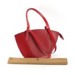 Louis Vuitton Epi Saint Jacques long strap GM bag, with dust bag, 38cm wide : For Extra Condition