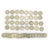 British pre decimal pre 1947 two shillings, approximate weight 554.0g : For Extra Condition