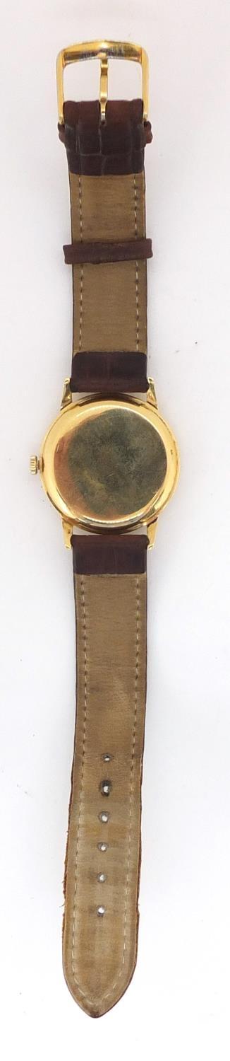 Gentleman's Omega 18ct gold wristwatch, the movement numbered 19191540, 3.5cm in diameter : For - Image 6 of 7