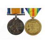 British Military World War I pair awarded to 50369PTE.J.E.BARNES.K.O.Y.L.I : For Extra Condition