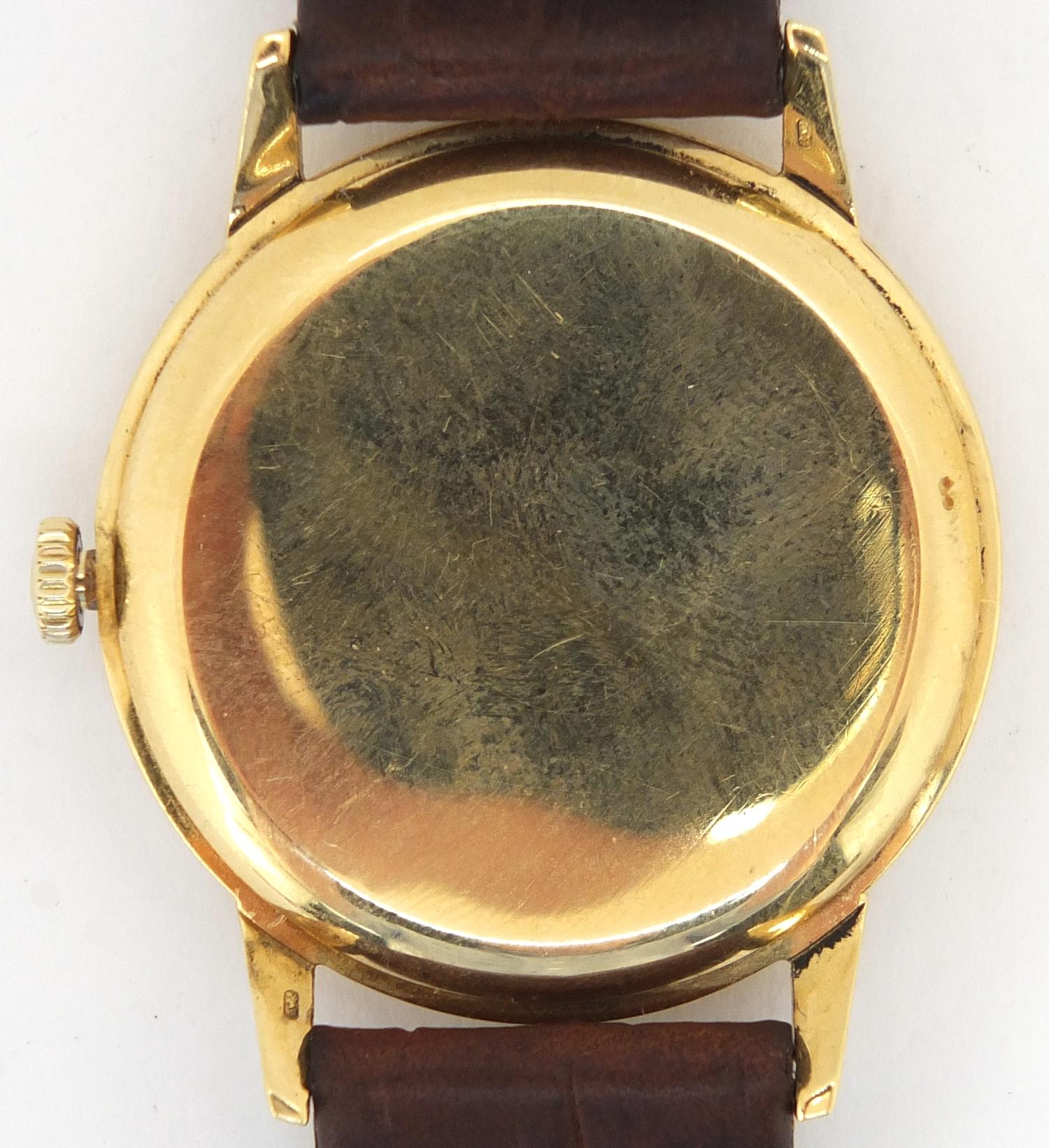Gentleman's Omega 18ct gold wristwatch, the movement numbered 19191540, 3.5cm in diameter : For - Image 5 of 7