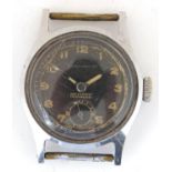 Gentleman's P Orr & Sons Ltd wristwatch, with Francois Borgel case, numbered 784449, 2.9cm in