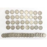 British pre decimal pre 1947 two shillings, approximate weight 565.0g : For Extra Condition