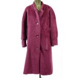 1950's mohair full length coat : For Extra Condition Reports Please visit our Website