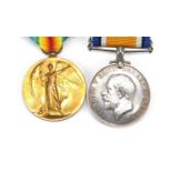 British Military World War I pair awarded to LIEUT.D.LEGGE-WILKINSON