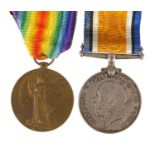 British Military World War I pair awarded to 906280GNR.G.F.GALLOP.R.A.