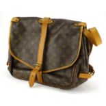 Louis Vuitton monogram Saumur 35 crossbody bag, 37cm wide