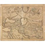 18th century Theatrum Historicum Pars Orientalis hand coloured map, made by Guillaume De L'Lsle,