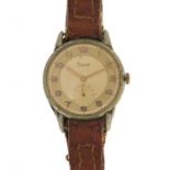 Vintage gentleman's Timor wristwatch with subsidiary dial, 3.5cm in diameter : For Further Condition