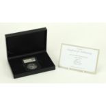 2007 United Kingdom one ounce silver proof Year of the Rooster two pound coin, with case and box :