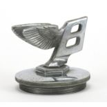 Vintage Bentley hub chrome cab, 9cm high : For Further Condition Reports Please Visit Our Website