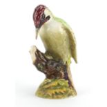 Beswick green woodpecker 1218, 22.5cm high : For Further Condition Reports and Live Bidding Please