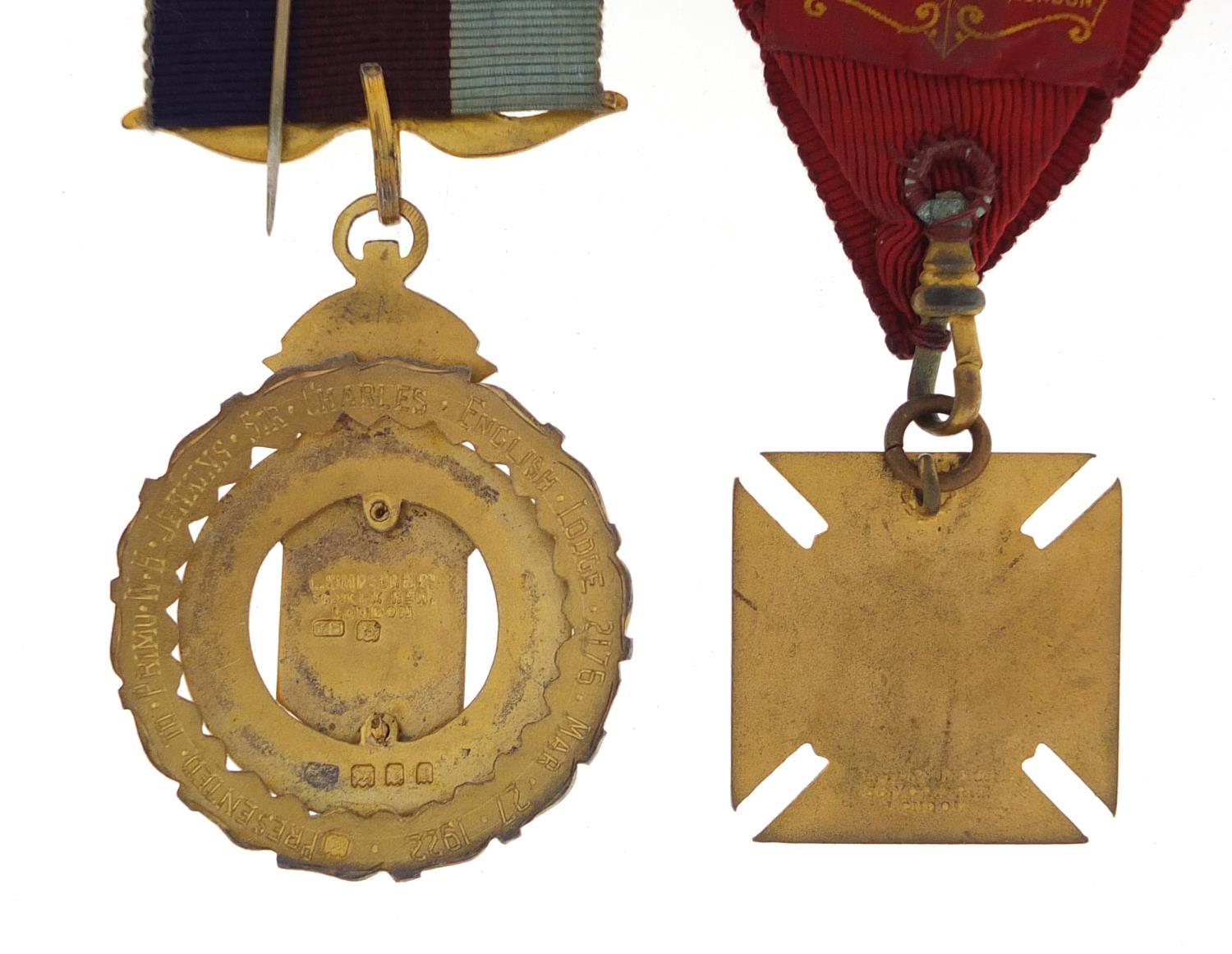 Royal Order of Buffalos jewels and sashes relating to K T W H Jenkins including seven silver jewels, - Image 21 of 24