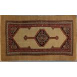 19th century Rectangular Persian Sarab rug, 207cm x 125cm : For Further Condition Reports and Live