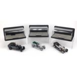 Three Franklin Mint Rolls Royce die cast vehicles : For Further Condition Reports and Live Bidding