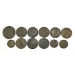 Late 18th century and later tokens including Drapers, East India Company and Gloucestershire : For