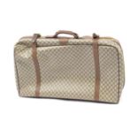 Large vintage Gucci monogram suitcase/holdall, 82cm wide : For Further Condition Reports and Live