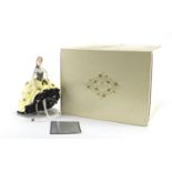 Coalport figurine from The David Shilling Celebration Collection - Going Gala No.130/1000, with box,