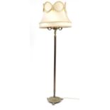 Bouillotte three branch floor lamp with tassel shade : For Further Condition Reports and Live