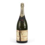 Magnum bottle of Moët & Chandon 1973 Dry Imperial champagne : For Further Condition Reports and Live