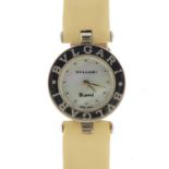 Ladies Bvlgari B.Zerol wristwatch, the case numbered D1888, 2.3cm in diameter : For Further