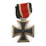 German Military interest cross with ribbon : For Further Condition Reports Please Visit Our Website