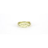 9ct gold citrine ring, size U, 3.1g :For Further Condition Reports Please Visit Our Website. Updated